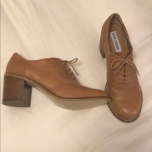 Steve Madden 8.5 chunky heeled oxford